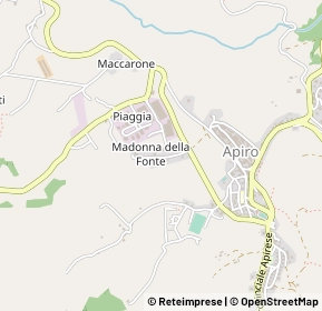 Mappa Via Madonna della Fonte, 62021 Apiro MC, Italia (0.41538)