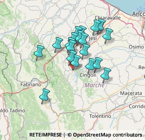 Mappa Via Martiri della Liberta, 62021 Apiro MC, Italia (11.24368)