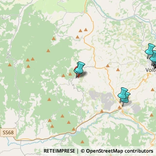 Mappa Via XX Settembre, 56040 Montecatini Val di Cecina PI, Italia (7.6175)