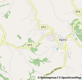 Mappa Contrada Piaggia, 62021 Apiro MC, Italia (0.71154)