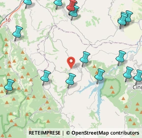 Mappa Contrada Piaggia, 62021 Apiro MC, Italia (6.371)