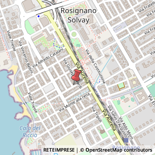 Mappa Via Enrico Berlinguer,  30, 57016 Rosignano Marittimo, Livorno (Toscana)