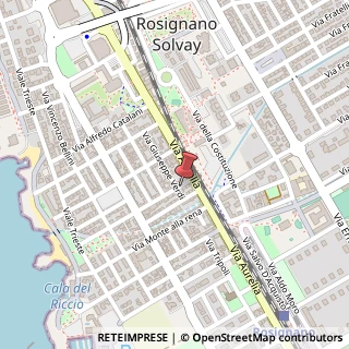 Mappa Via E. Berlinguer, 20/22, 57016 Rosignano Marittimo, Livorno (Toscana)