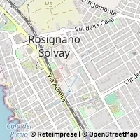 Map Rosignano Marittimo