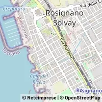 Mapa Rosignano Marittimo