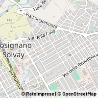 Mapa Rosignano Marittimo