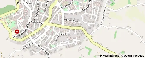 Mappa Recanati