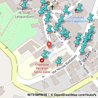Mappa Via di Monte Morello, 62019 Recanati MC, Italia (0.09074)