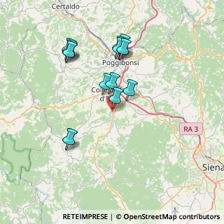 Mappa Via Pastrengo, 53034 Colle di Val d'Elsa SI, Italia (7.554)