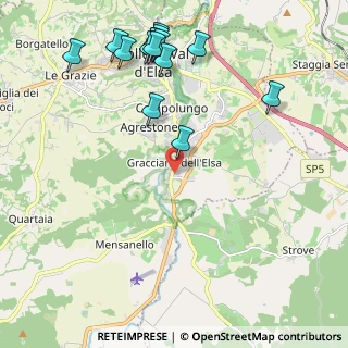 Mappa Via Pastrengo, 53034 Colle di Val d'Elsa SI, Italia (2.678)