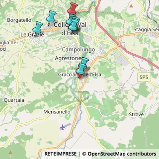 Mappa Via Pastrengo, 53034 Colle di Val d'Elsa SI, Italia (2.20091)
