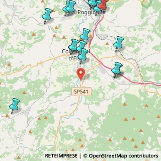 Mappa Via Pastrengo, 53034 Colle di Val d'Elsa SI, Italia (6.0035)