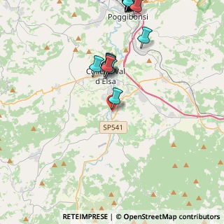 Mappa Via Pastrengo, 53034 Colle di Val d'Elsa SI, Italia (5.9305)
