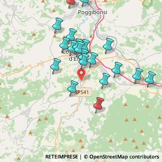 Mappa Via Pastrengo, 53034 Colle di Val d'Elsa SI, Italia (3.918)