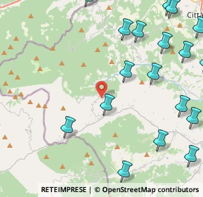 Mappa Vocabolo Toppo, 06010 Città di Castello PG, Italia (6.411)