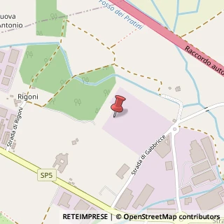 Mappa Strada di Gabbricce, 19, 53035 Monteriggioni, Siena (Toscana)
