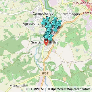 Mappa Via Curtatone, 53034 Colle di Val d'Elsa SI, Italia (0.66)