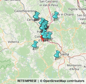 Mappa Via Curtatone, 53034 Colle di Val d'Elsa SI, Italia (9.45313)