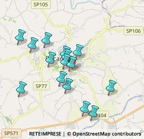 Mappa Via Pancotto, 62019 Recanati MC, Italia (1.72933)