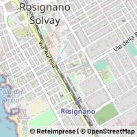 Kaart Rosignano Marittimo