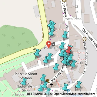 Mappa Via Leopardi, 62019 Recanati MC, Italia (0.07037)