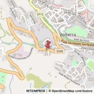 Mappa Via Landini num 1, 56048 Volterra PI, Italia, 56048 Volterra, Pisa (Toscana)