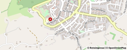 Mappa Recanati