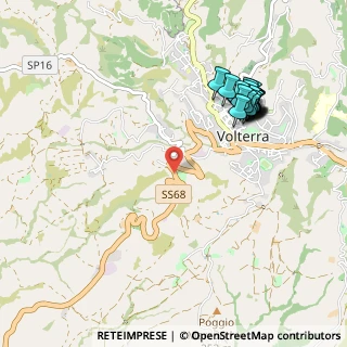 Mappa Via di Val di Cecina, 56048 Volterra PI, Italia (1.112)