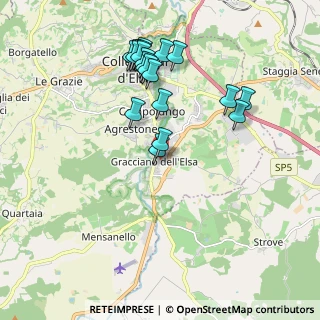 Mappa Via Buonriposo, 53034 Colle di Val d'Elsa SI, Italia (2.047)