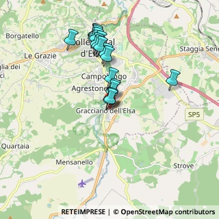 Mappa Via Buonriposo, 53034 Colle di Val d'Elsa SI, Italia (1.79)