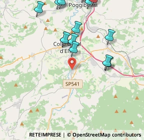 Mappa Via Fratelli Bandiera, 53034 Colle di Val d'Elsa SI, Italia (5.732)