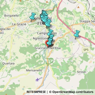 Mappa Via Fratelli Bandiera, 53034 Colle di Val d'Elsa SI, Italia (1.769)