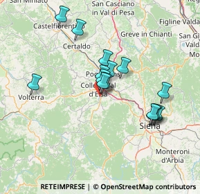 Mappa Via Fratelli Bandiera, 53034 Gracciano SI, Italia (12.738)