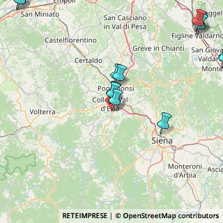 Mappa Via Fratelli Bandiera, 53034 Colle di Val d'Elsa SI, Italia (29.27263)