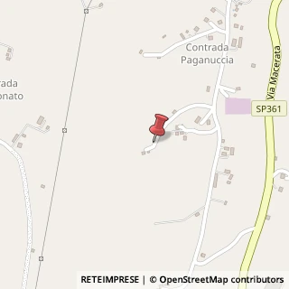 Mappa 32 Contrada Paganuccia, Montefano, MC 62010, 62010 Montefano MC, Italia, 62010 Montefano, Macerata (Marche)