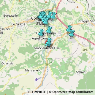 Mappa Località Gracciano, 53034 Colle di Val d'Elsa SI, Italia (2.037)