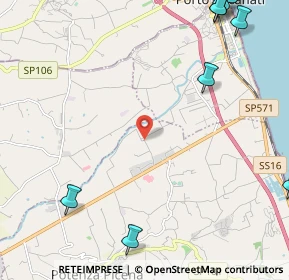 Mappa Contrada Molino Gatti, 62018 Potenza Picena MC, Italia (3.86643)