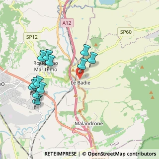 Mappa Via A. Moro 16 Loc, 56040 Castellina Marittima PI, Italia (2.09417)