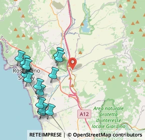 Mappa Via A. Moro 16 Loc, 56040 Castellina Marittima PI, Italia (5.05688)