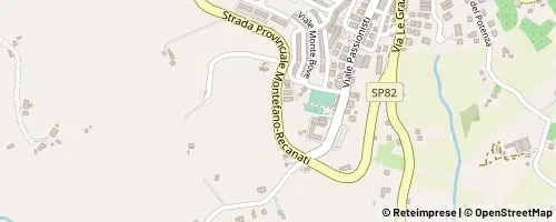 Mappa Recanati