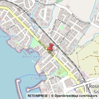 Mappa Viale Marradi, 5, 57016 Rosignano Marittimo, Livorno (Toscana)