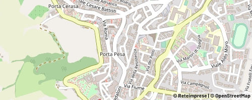 Mappa Recanati