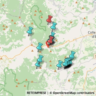 Mappa Localita' Il Palagio, 53034 Colle di Val d'Elsa SI, Italia (3.62308)