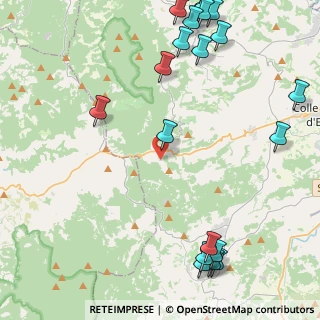 Mappa Localita' Il Palagio, 53034 Colle di Val d'Elsa SI, Italia (6.378)