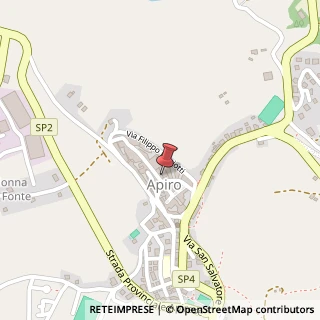 Mappa Piazzale Schiavetti, 3, 62021 Apiro, Macerata (Marche)