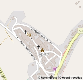 Mappa Piazzale Schiavetti, 62021 Apiro MC, Italia (0.10417)