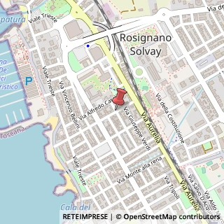 Mappa Via P. Mascagni,  37, 57013 Rosignano Marittimo, Livorno (Toscana)