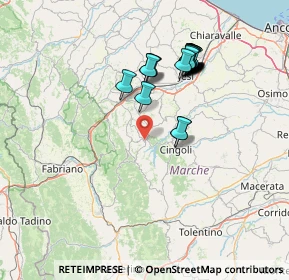 Mappa Corso Vittorio Emanuele, 62021 Apiro MC, Italia (14.145)