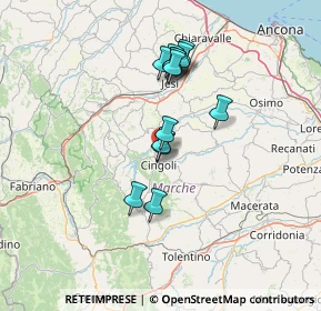 Mappa Località S. Flaviano, 62011 Cingoli MC, Italia (11.49154)