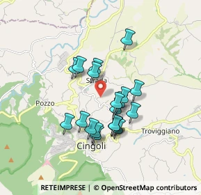 Mappa Località S. Flaviano, 62011 Cingoli MC, Italia (1.439)